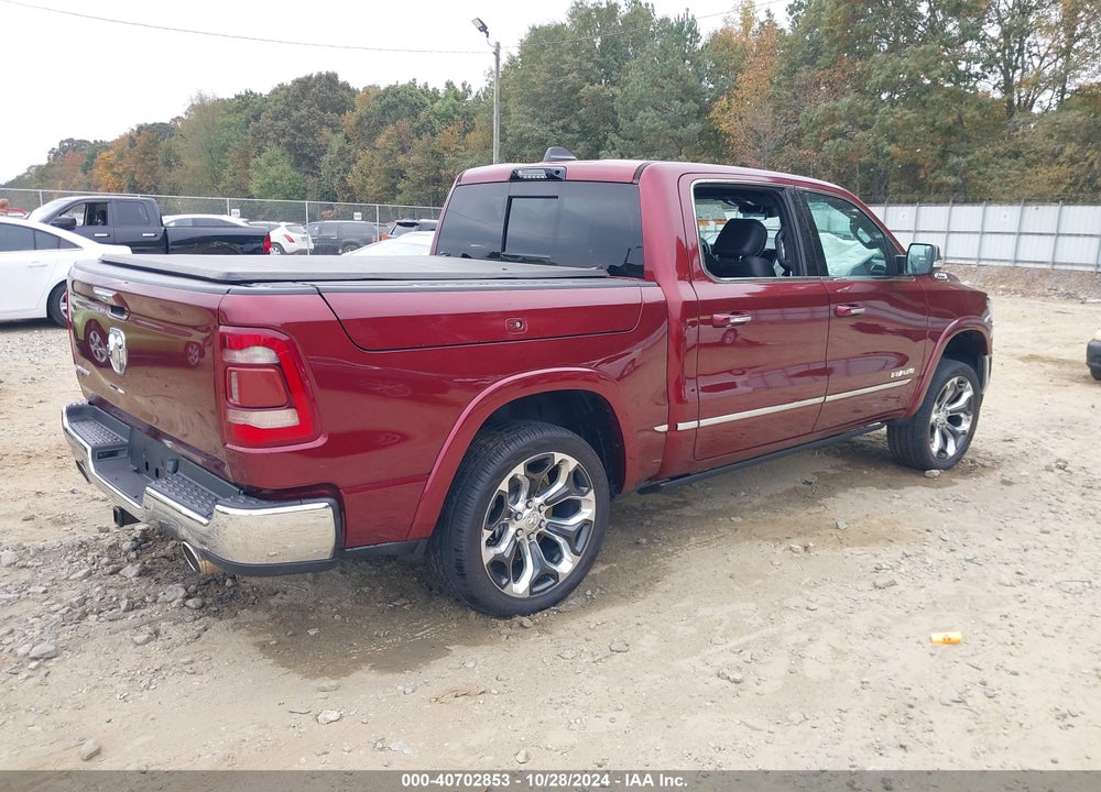 2021 RAM 1500 LIMITED 4X4 5'7 BOX VIN: 1C6SRFHT0MN566935