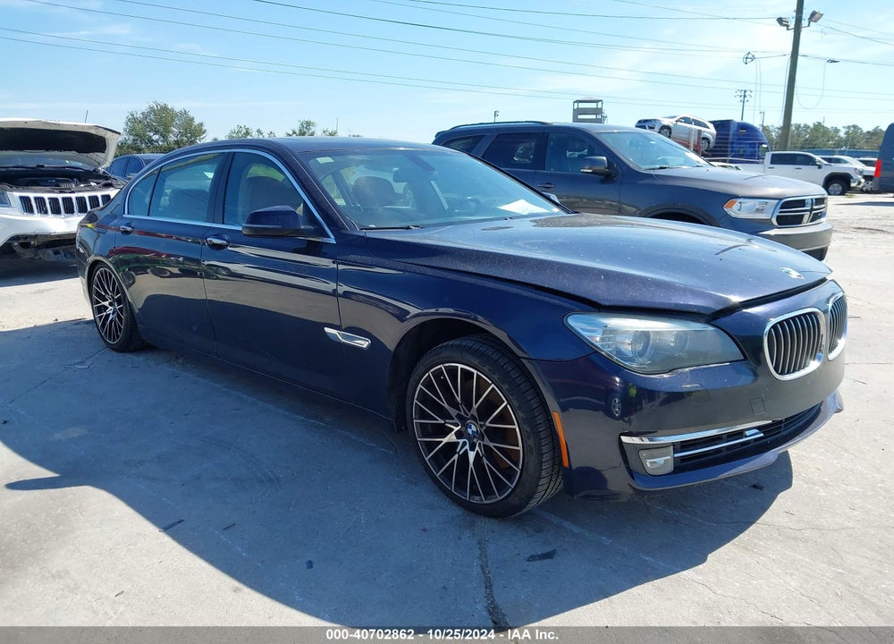 2013 BMW 740LI VIN: WBAYE4C58DDW22781