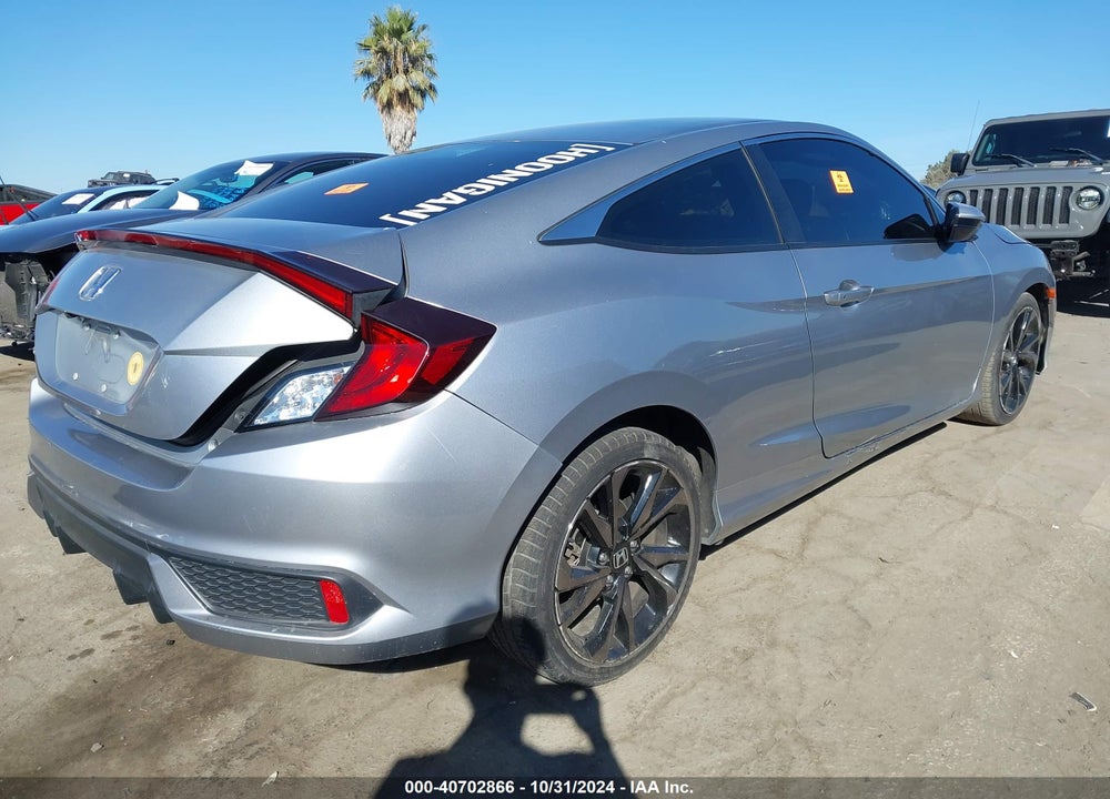 2019 HONDA CIVIC SPORT VIN: 2HGFC4B88KH307931