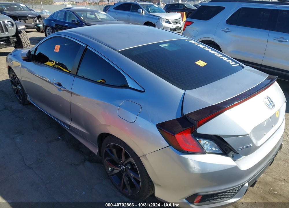 2019 HONDA CIVIC SPORT VIN: 2HGFC4B88KH307931