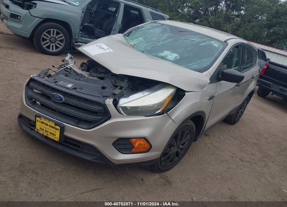 2017 FORD ESCAPE VIN: 1FMCU0F72HUD47965