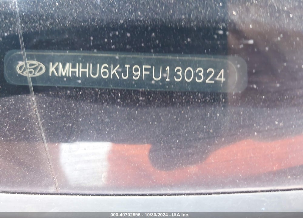 2015 HYUNDAI GENESIS 3.8 ULTIMATE VIN: KMHHU6KJ9FU130324