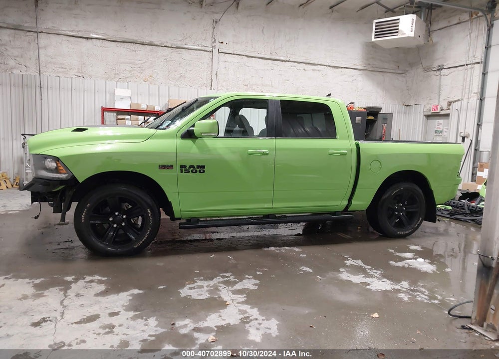 2017 RAM 1500 SPORT 4X4 5'7 BOX VIN: 1C6RR7MT6HS761598