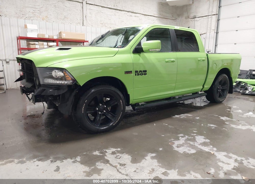 2017 RAM 1500 SPORT 4X4 5'7 BOX VIN: 1C6RR7MT6HS761598