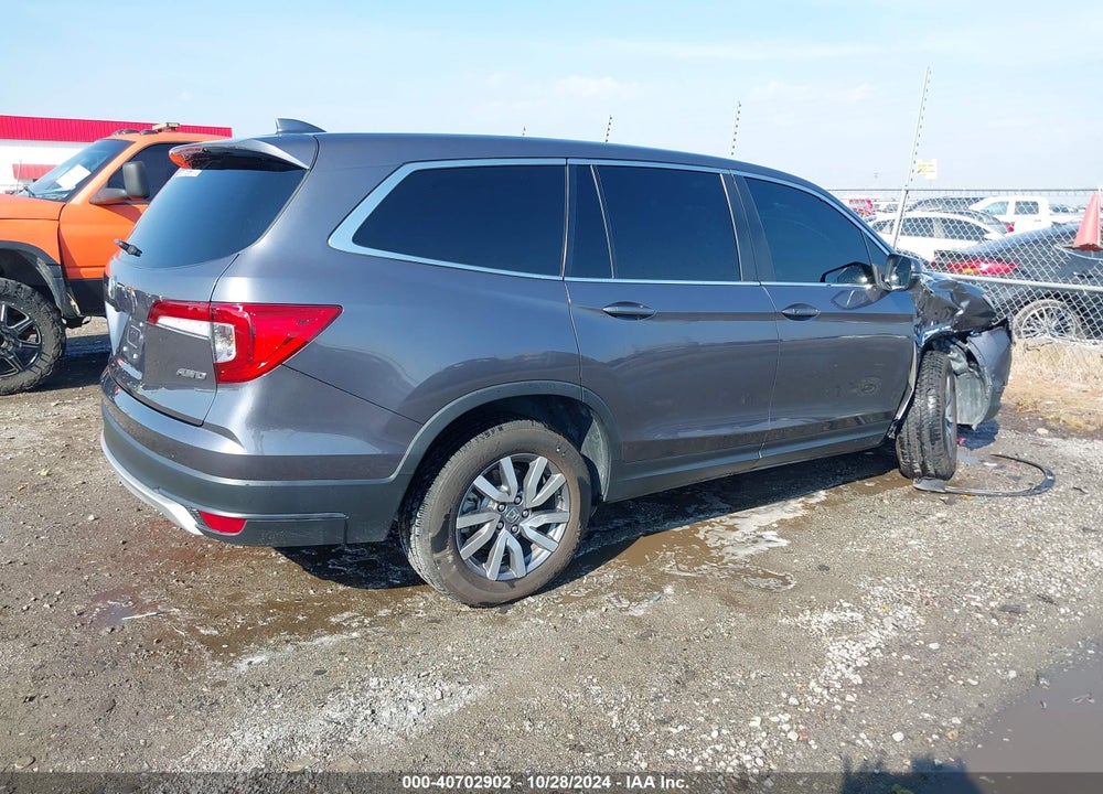2020 HONDA PILOT AWD EX VIN: 5FNYF6H39LB052283