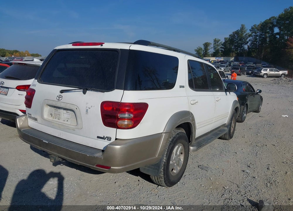 2004 TOYOTA SEQUOIA SR5 V8 VIN: 5TDZT34A94S222512