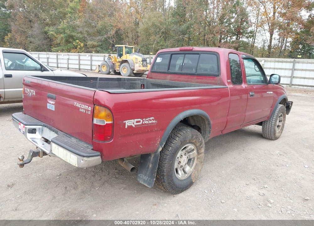 2000 TOYOTA TACOMA BASE V6 VIN: 5TEWN72N5YZ685671