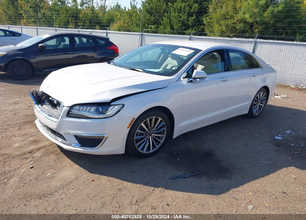 2017 LINCOLN MKZ SELECT VIN: 3LN6L5C91HR622087