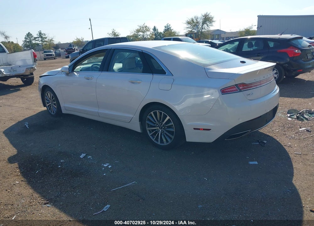 2017 LINCOLN MKZ SELECT VIN: 3LN6L5C91HR622087