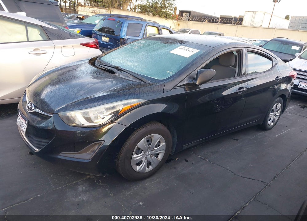 2016 HYUNDAI ELANTRA SE VIN: 5NPDH4AE5GH733976