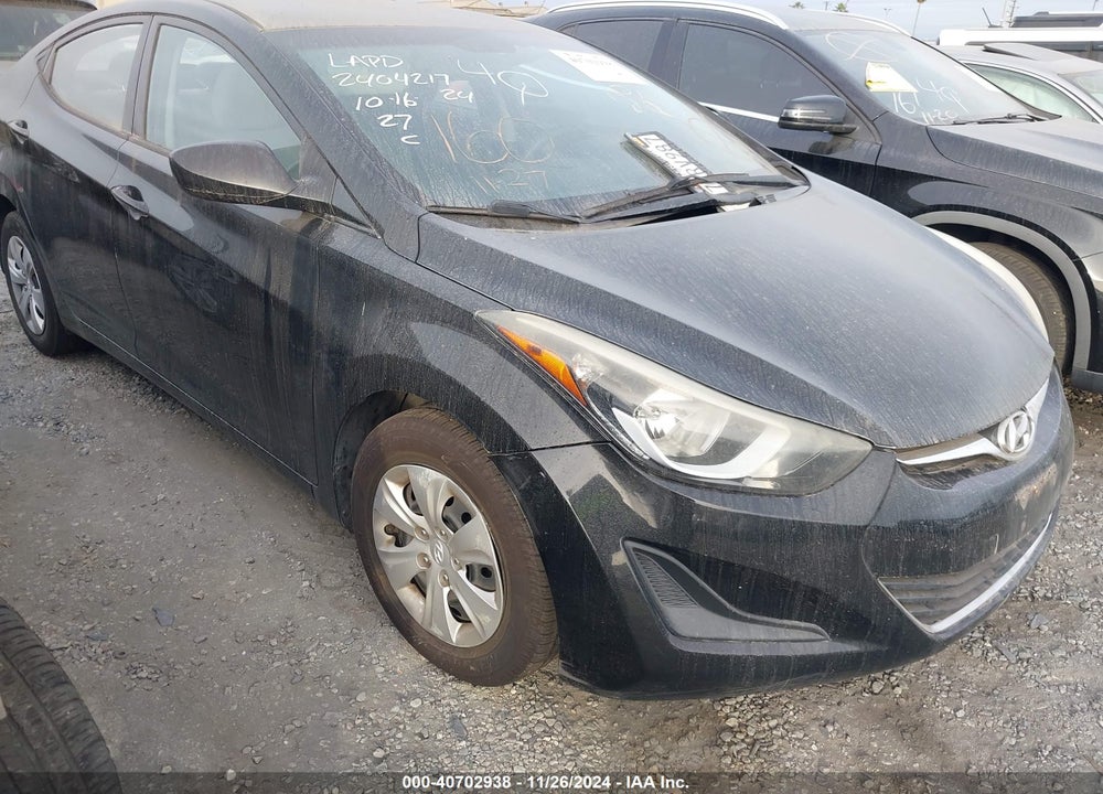 2016 HYUNDAI ELANTRA SE VIN: 5NPDH4AE5GH733976