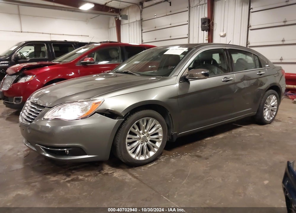 2012 CHRYSLER 200 LIMITED VIN: 1C3CCBCGXCN213431