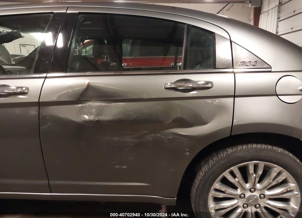 2012 CHRYSLER 200 LIMITED VIN: 1C3CCBCGXCN213431