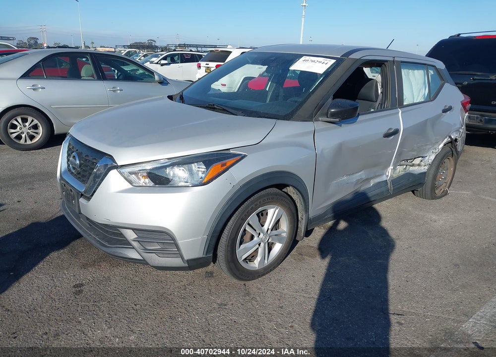 2020 NISSAN KICKS S XTRONIC CVT VIN: 3N1CP5BVXLL502801