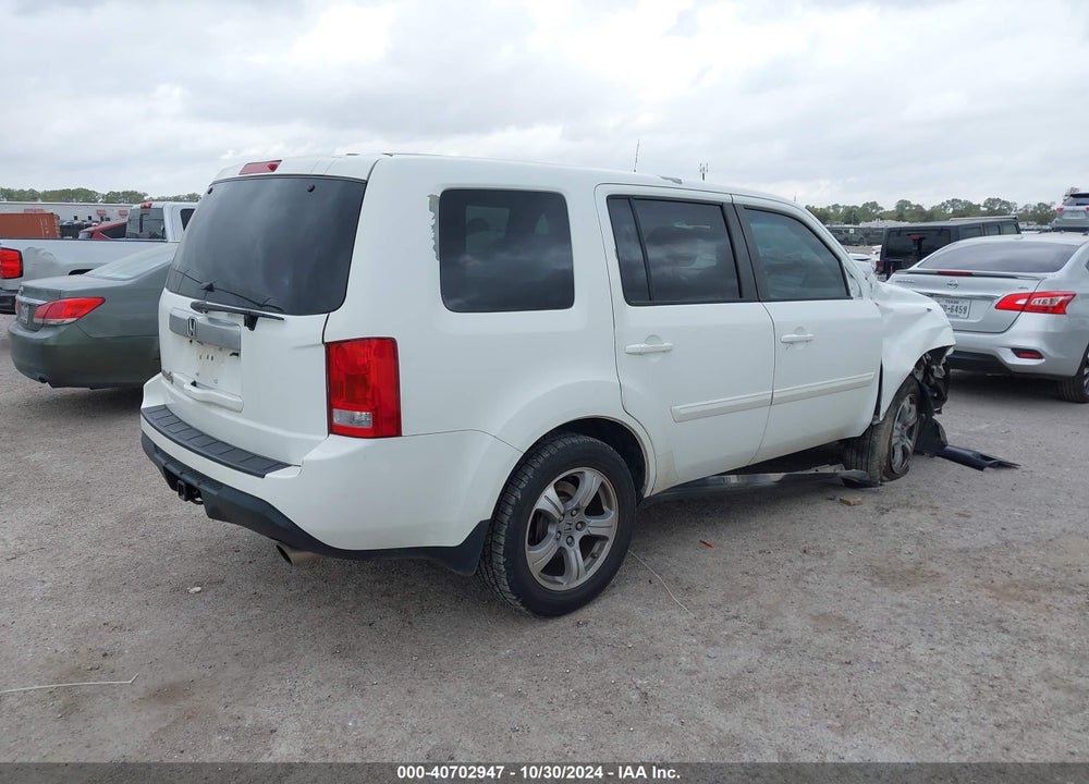 2014 HONDA PILOT EX-L VIN: 5FNYF3H52EB021444