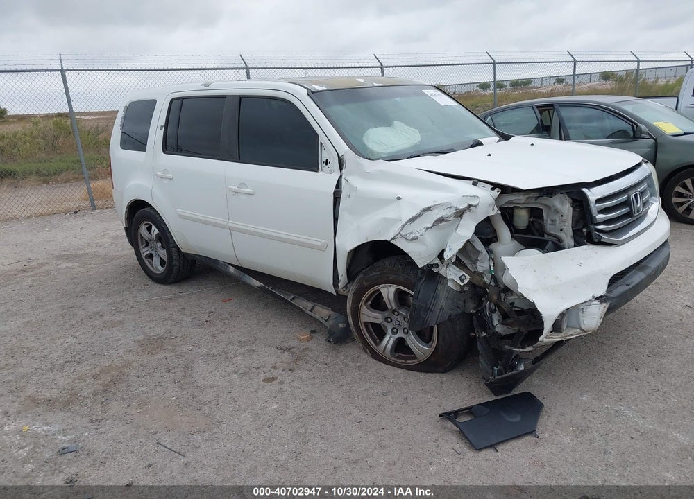 2014 HONDA PILOT EX-L VIN: 5FNYF3H52EB021444
