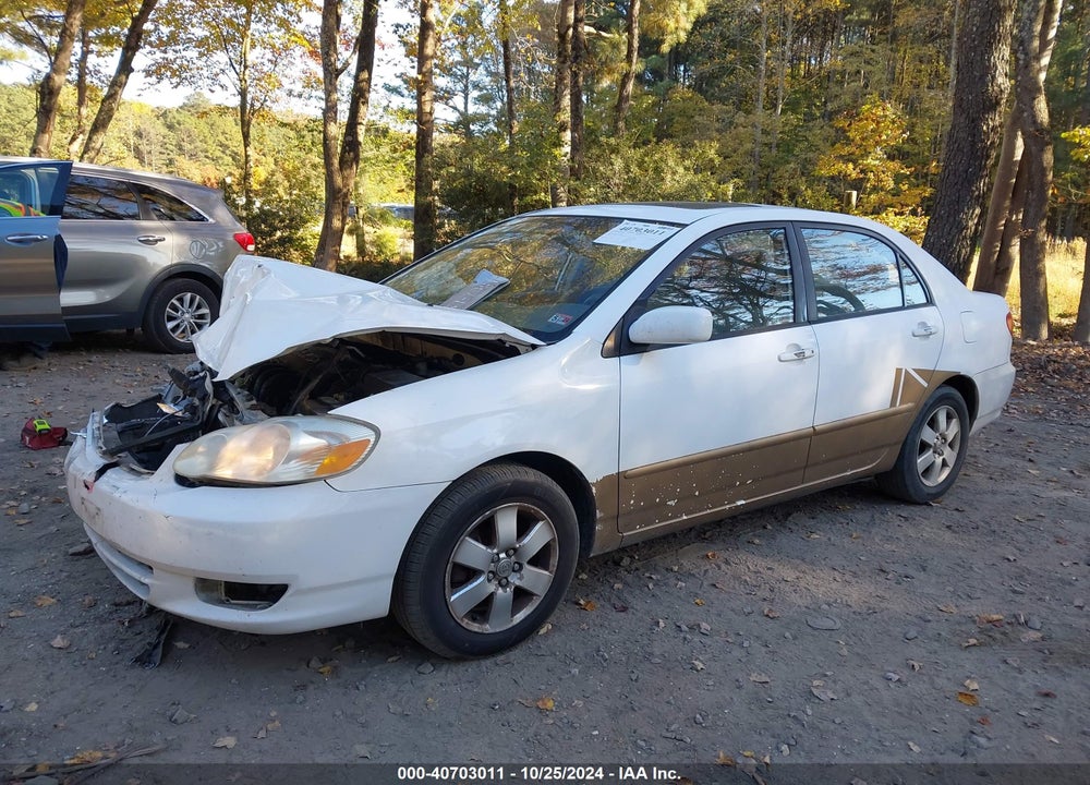 2004 TOYOTA COROLLA LE VIN: 2T1BR38E34C267046