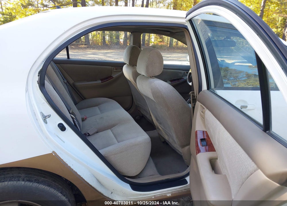 2004 TOYOTA COROLLA LE VIN: 2T1BR38E34C267046