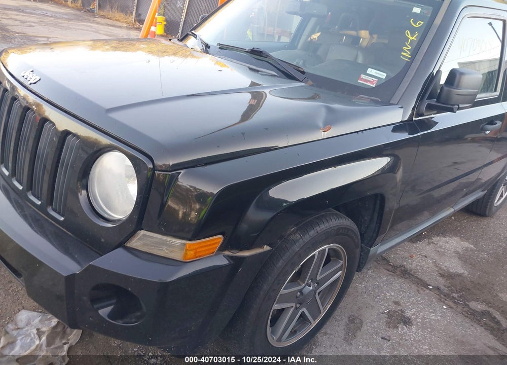 2009 JEEP PATRIOT SPORT VIN: 1J8FT28B39D109683