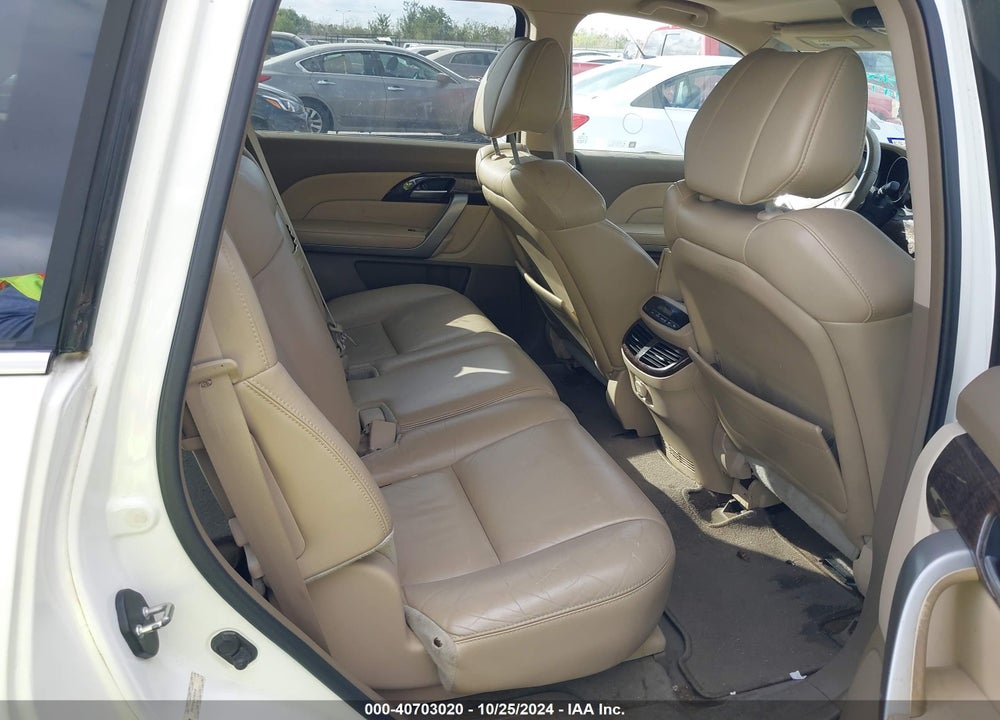 2012 ACURA MDX VIN: 2HNYD2H24CH539191