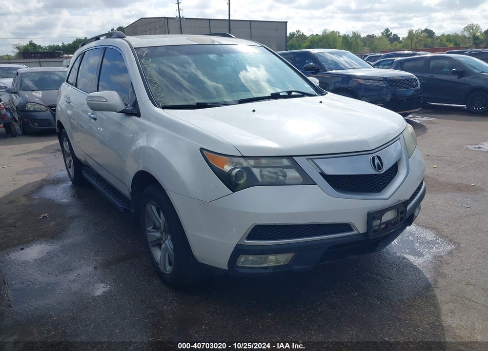 2012 ACURA MDX VIN: 2HNYD2H24CH539191