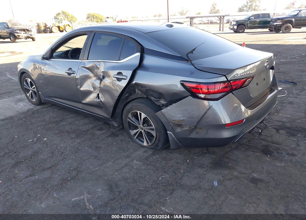 2020 NISSAN SENTRA SV XTRONIC CVT VIN: 3N1AB8CV2LY244010