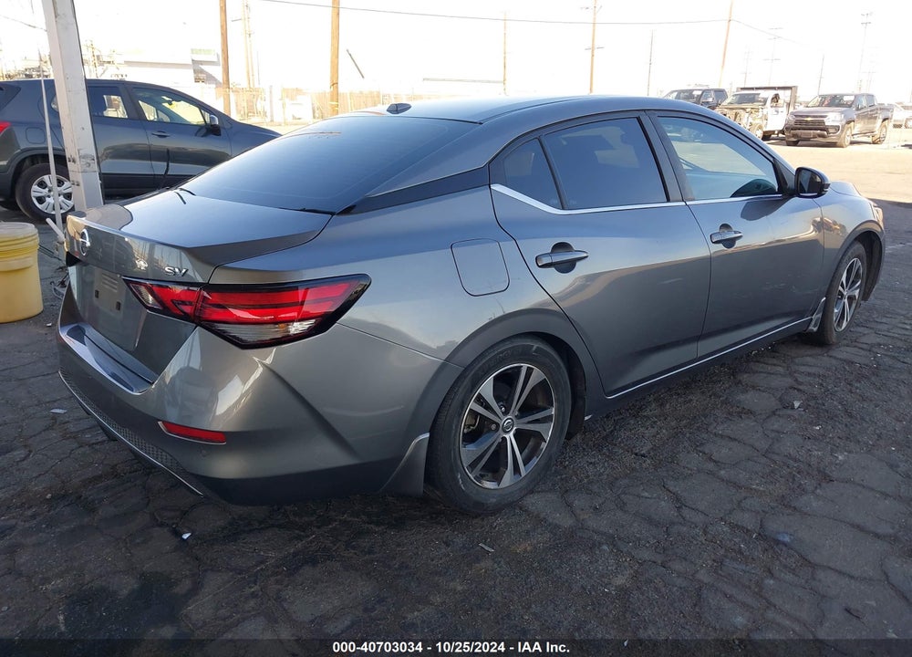 2020 NISSAN SENTRA SV XTRONIC CVT VIN: 3N1AB8CV2LY244010