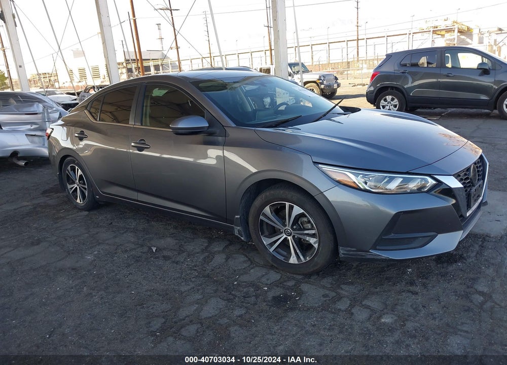 2020 NISSAN SENTRA SV XTRONIC CVT VIN: 3N1AB8CV2LY244010