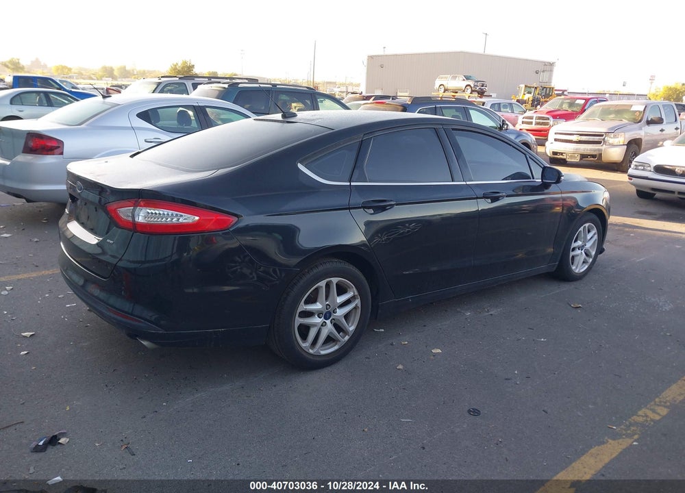 2014 FORD FUSION SE VIN: 3FA6P0HD1ER331521