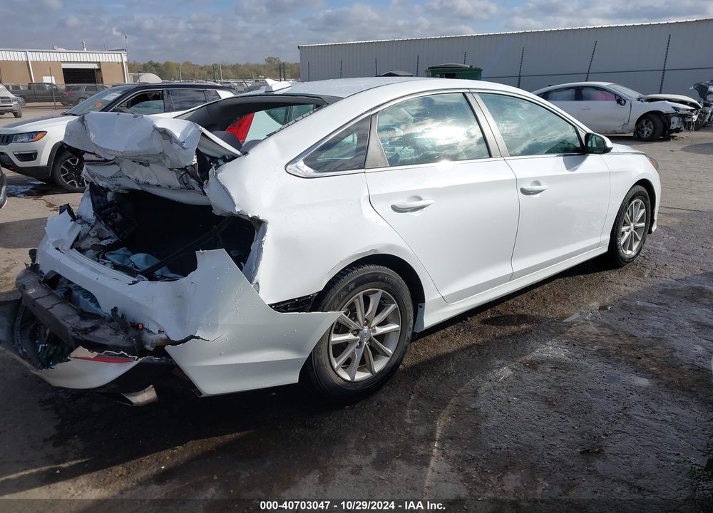 2018 HYUNDAI SONATA SE VIN: 5NPE24AF4JH623877