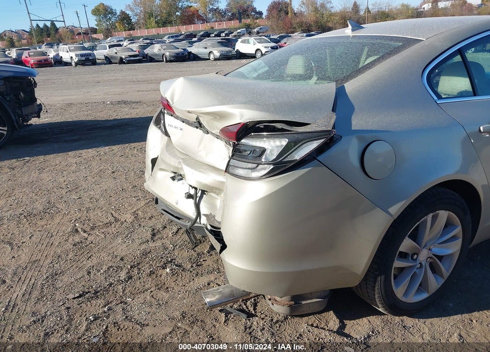 2014 BUICK REGAL TURBO VIN: 2G4GK5EX6E9212292