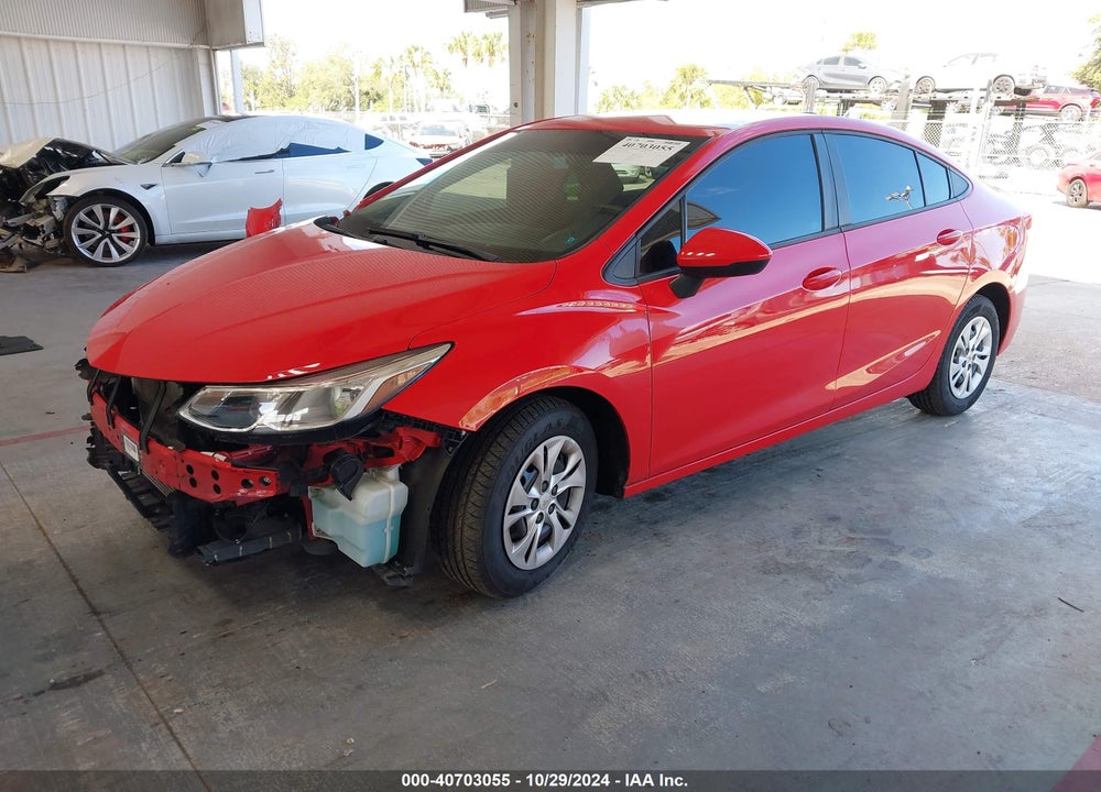 2019 CHEVROLET CRUZE LS VIN: 1G1BC5SM1K7130661