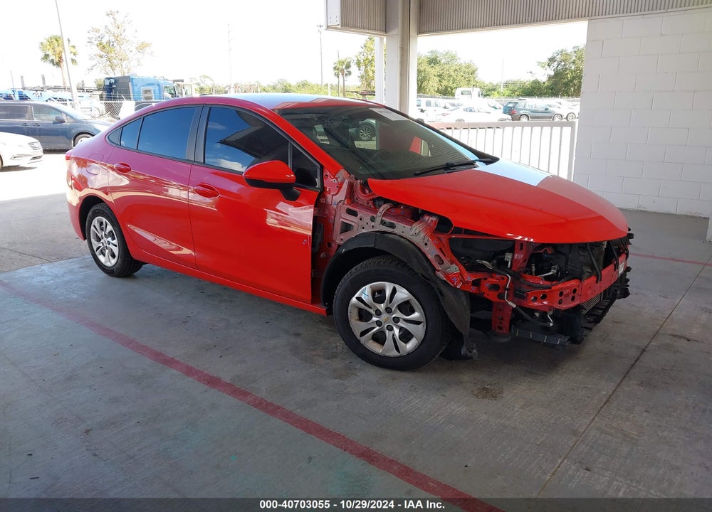 2019 CHEVROLET CRUZE LS VIN: 1G1BC5SM1K7130661