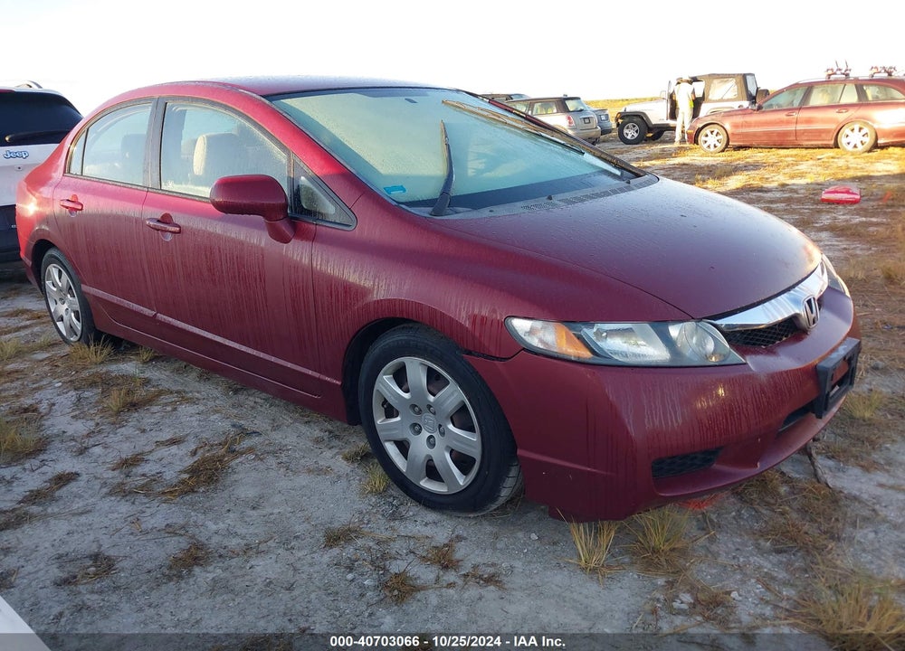 2010 HONDA CIVIC LX VIN: 2HGFA1F54AH527795