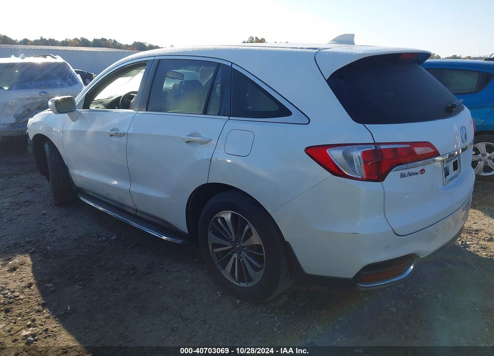 2016 ACURA RDX ADVANCE PACKAGE VIN: 5J8TB4H77GL010261