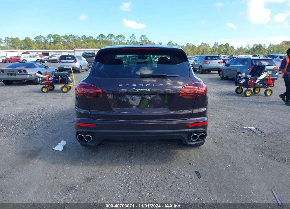 2017 PORSCHE CAYENNE E-HYBRID S PLATINUM EDITION VIN: WP1AE2A27HLA75451