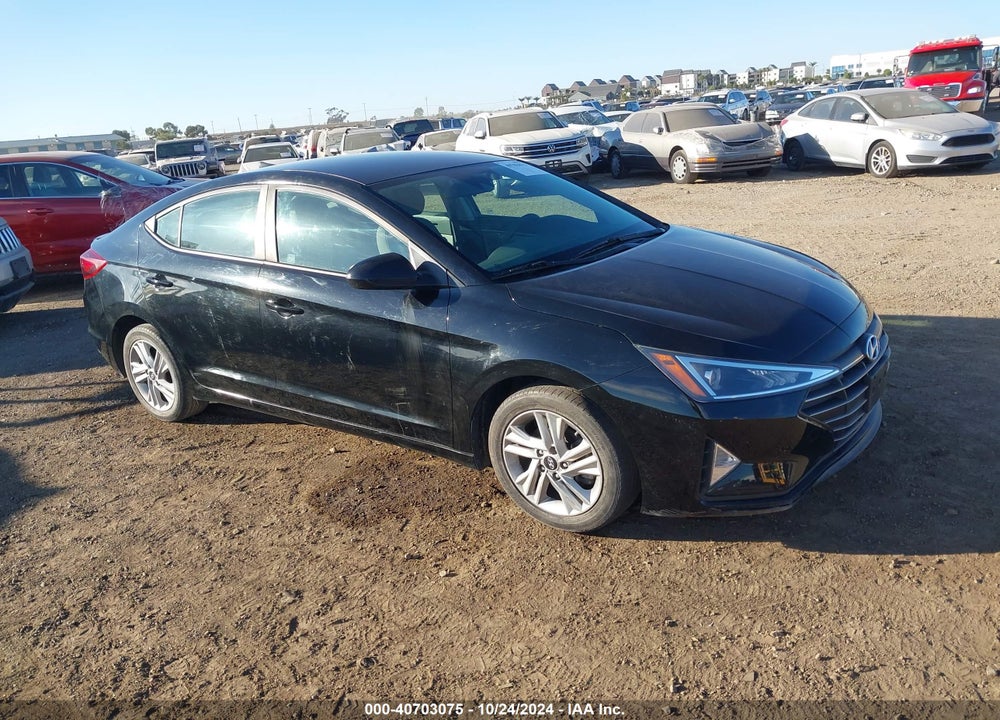 2019 HYUNDAI ELANTRA SEL VIN: KMHD84LF9KU847561