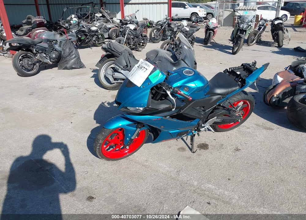 2021 YAMAHA YZFR3 A VIN: MH3RH18Y2MK006636