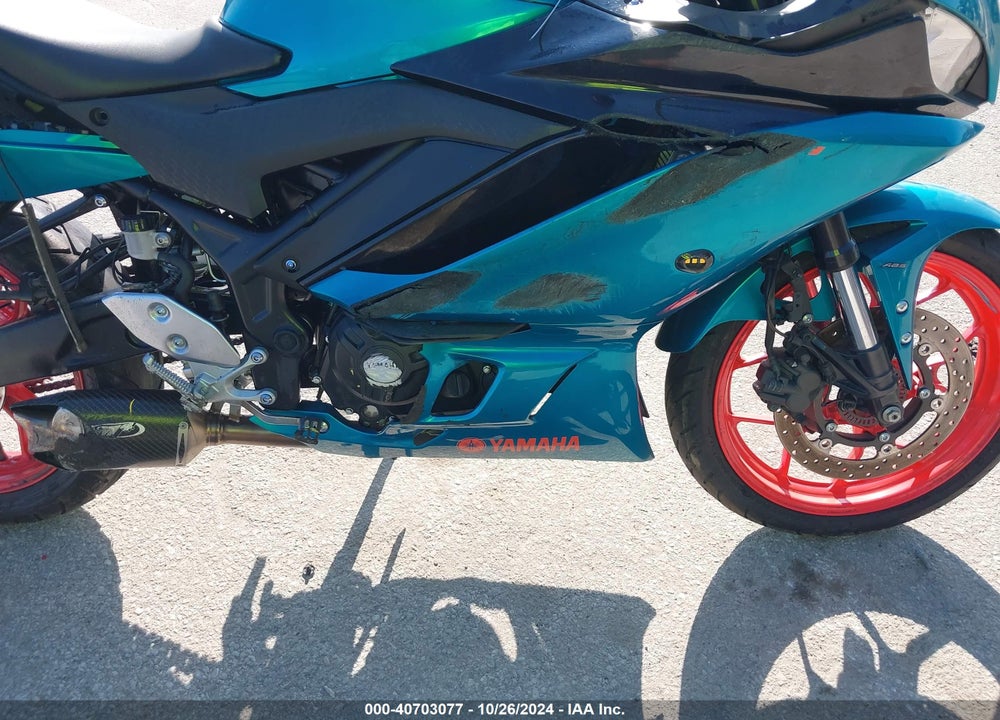 2021 YAMAHA YZFR3 A VIN: MH3RH18Y2MK006636