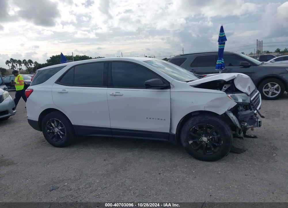 2018 CHEVROLET EQUINOX LS VIN: 2GNAXHEV2J6155460