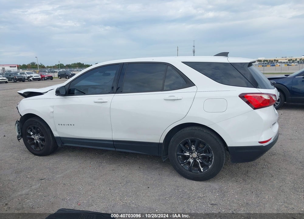 2018 CHEVROLET EQUINOX LS VIN: 2GNAXHEV2J6155460