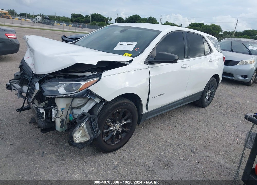 2018 CHEVROLET EQUINOX LS VIN: 2GNAXHEV2J6155460