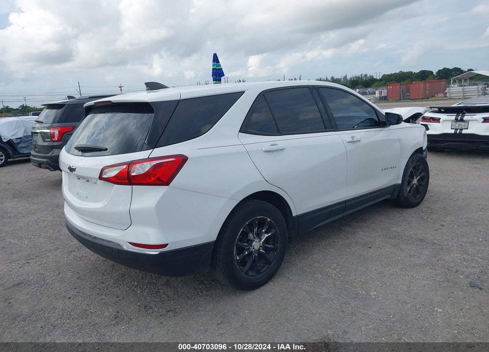 2018 CHEVROLET EQUINOX LS VIN: 2GNAXHEV2J6155460