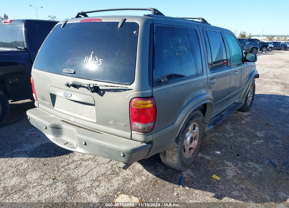 2000 FORD EXPLORER LIMITED VIN: 1FMDU65P0YZA11632