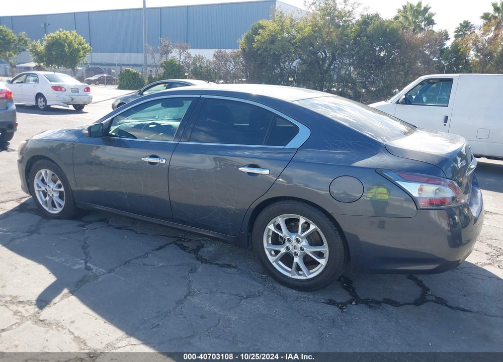 2013 NISSAN MAXIMA 3.5 SV VIN: 1N4AA5APXDC840985