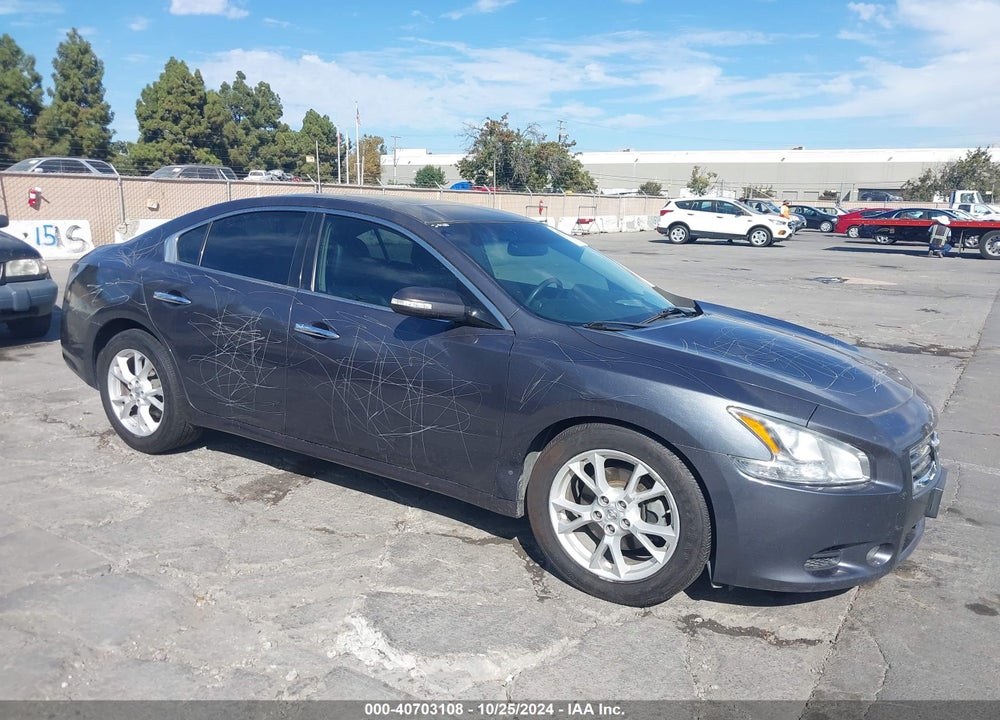 2013 NISSAN MAXIMA 3.5 SV VIN: 1N4AA5APXDC840985