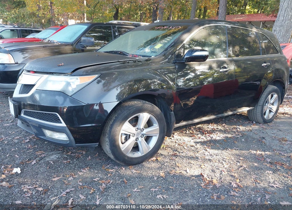 2010 ACURA MDX TECHNOLOGY PACKAGE VIN: 2HNYD2H45AH513911