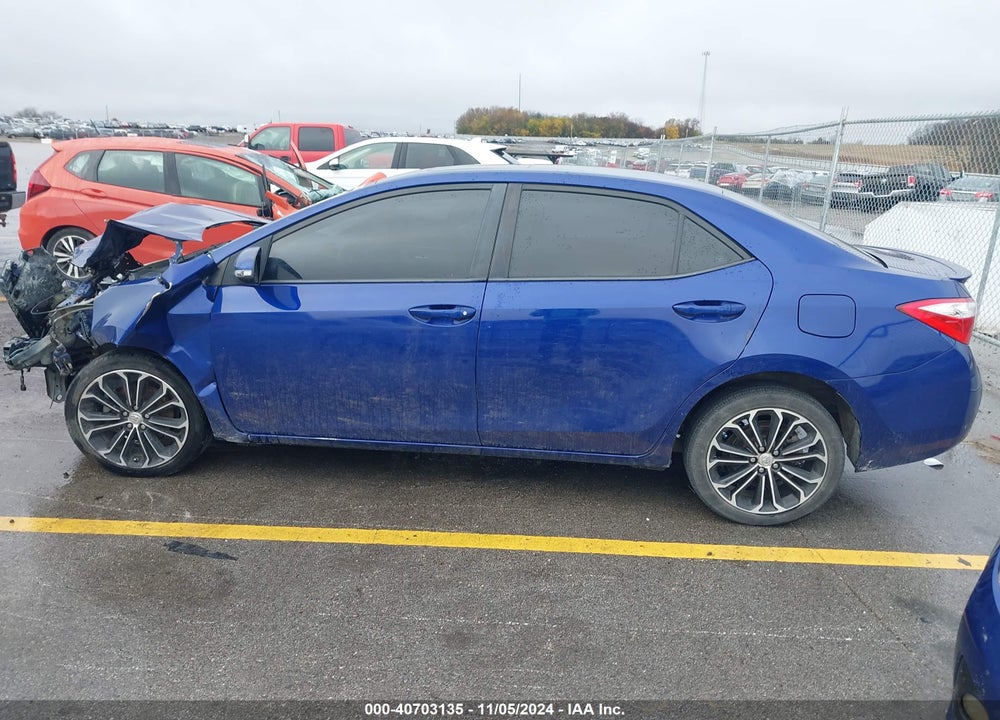 2014 TOYOTA COROLLA S PLUS VIN: 5YFBURHE0EP015886