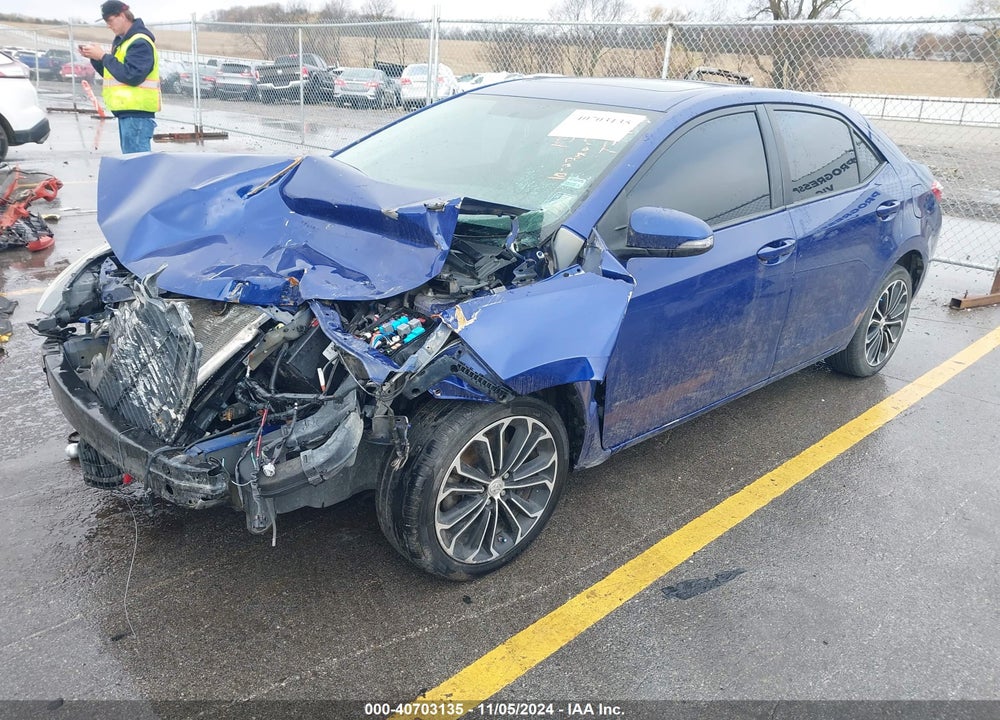 2014 TOYOTA COROLLA S PLUS VIN: 5YFBURHE0EP015886