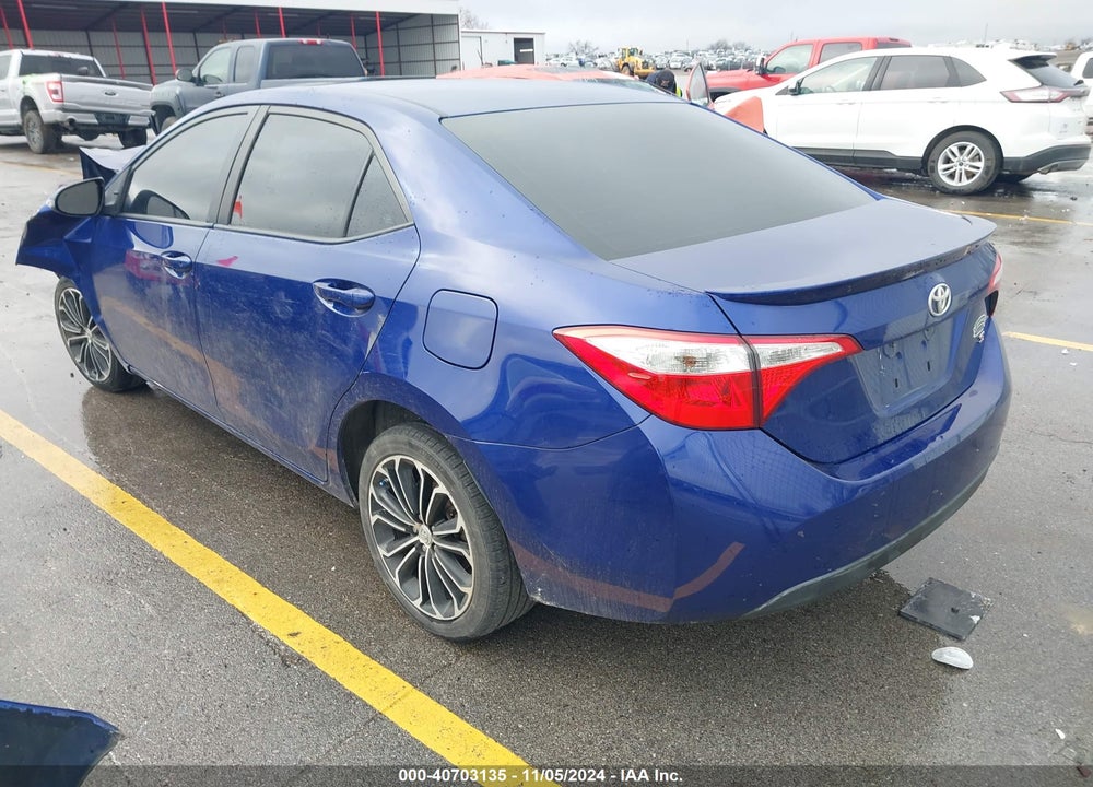 2014 TOYOTA COROLLA S PLUS VIN: 5YFBURHE0EP015886